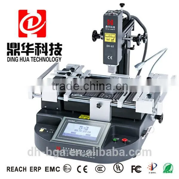 Dinghua 3 Zones HD touch screen laptop mobilde motherboard chip repair machine,PC repair shop DH-A1