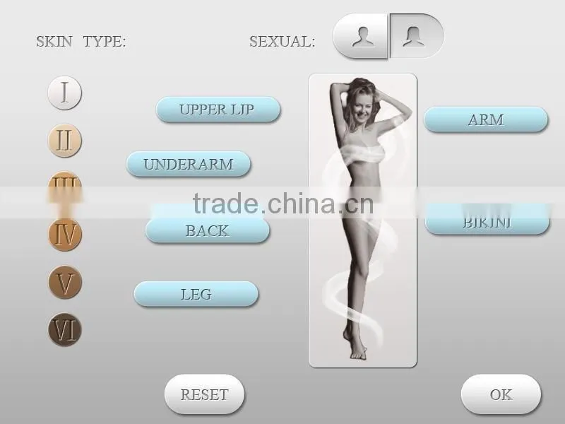 High quality Professional 808 diode laser hair removal equipment