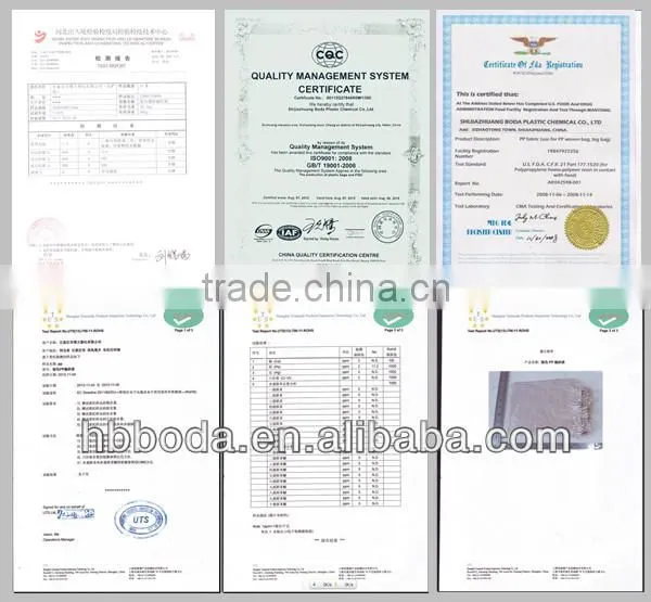 feed woven poly sacks / plastic woven sack factory