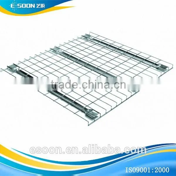 Indoor stencil rack warehouse flush wire decks