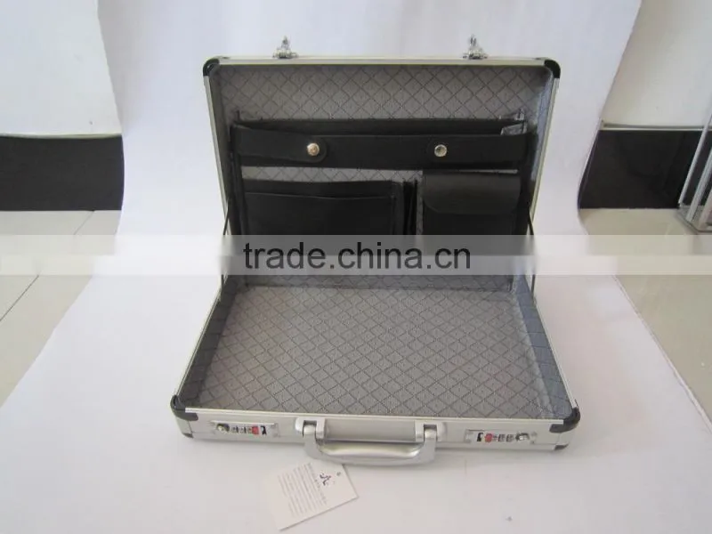 Made in China silver ABS storage carrying hard case portable aluminum tool box