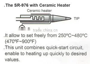 SR-976 AUTO-TEMP SOLDERING IRON STATION