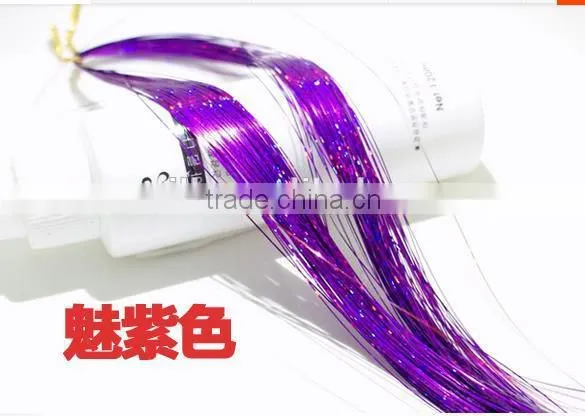 tinsel fabric sparkling hair tinsel christmas tinsel 2014 new hair accessories