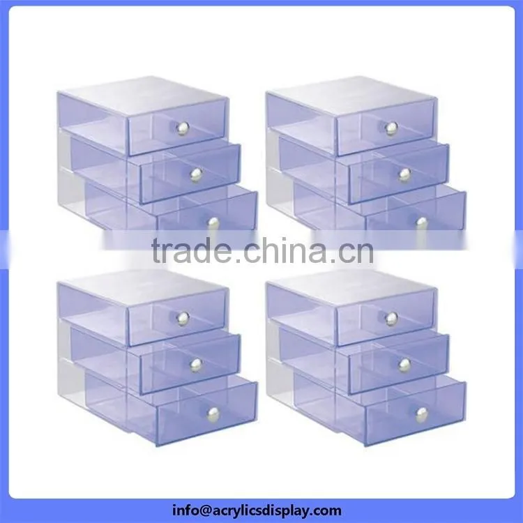 Cheaper professional acrylic jewelry box with compartment