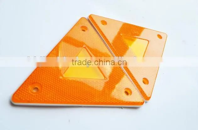 hot-sale auto emergency tool saftly triangle warning sign ,reflecting car triangle warning sign