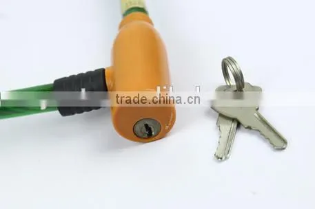 Outdoor lock anti-theft lock mountain bicycle cable lock