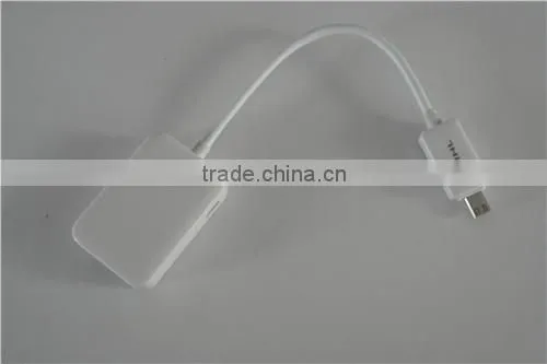 cabletolink top quality 1080P MHL to HDMIMicro USB Cable HDTV Adapter Lead for Samsung S5 S4 Note 2 3