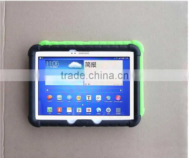 Kid proof rugged tablet case for huawei m2 10.1 inch tablet, silicone case cover for mediapad 10 fhd tablet.