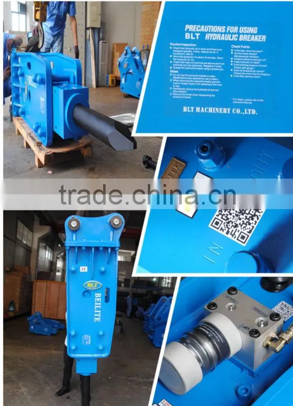 BLBT135 rock excavator hammer for rock breaking