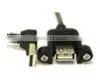 USB type B Female Panel Mount Cable