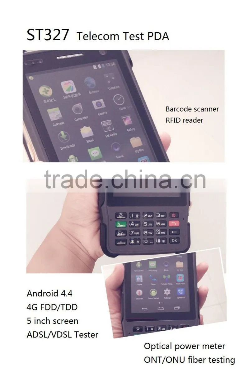 SENTER ST327 telecom PDA terminal with VDSL tester pda with barcode scanner