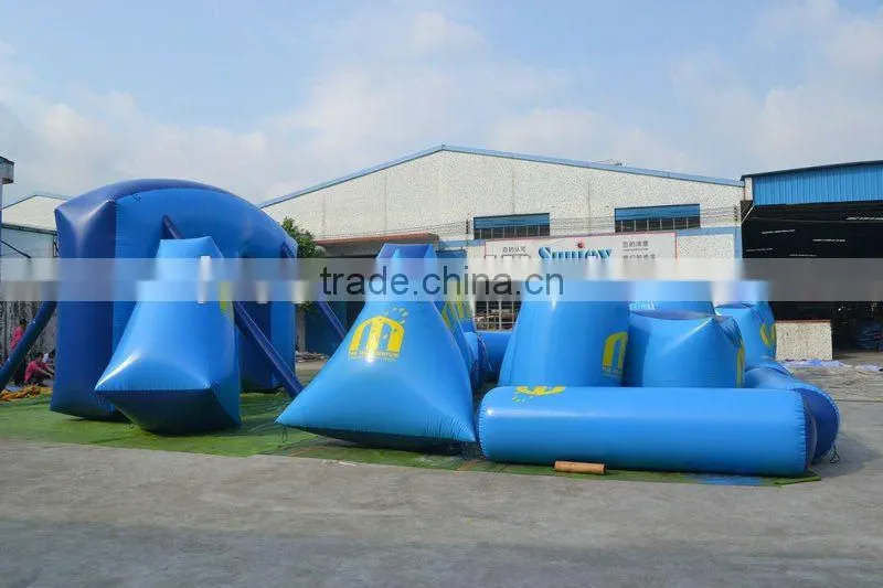 2016 New Wholesale training paint ball inflatable paintball bunker field game