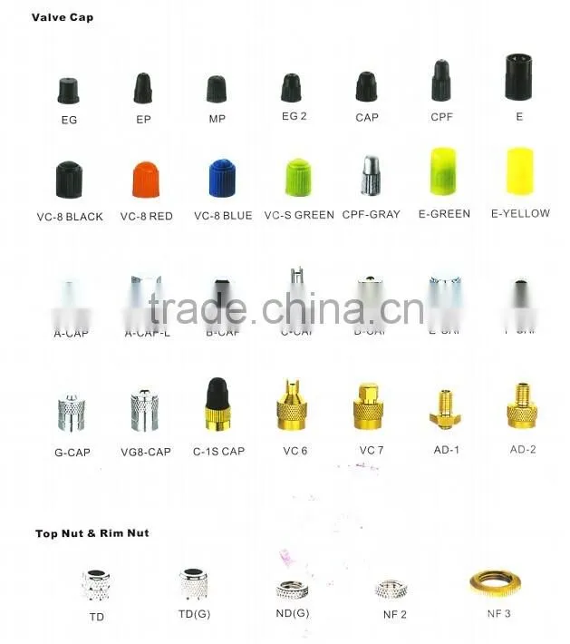 TR#418AC Chromed sleeve & cap Snap-in Tubeless tire Valves