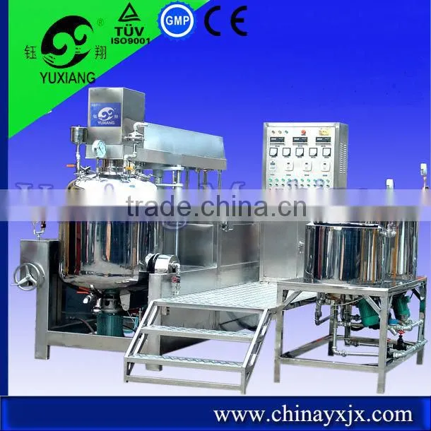 cream vacuum emulsifying mixer