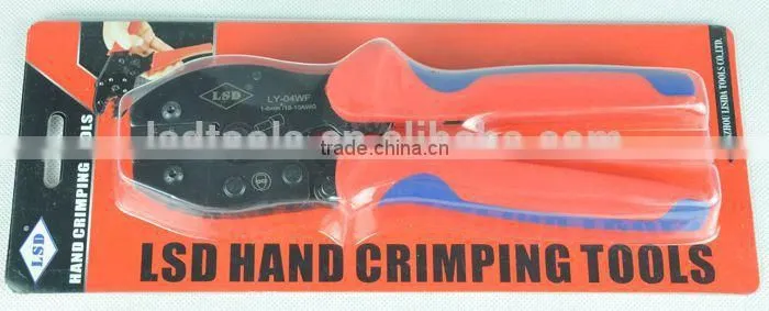High Quality double Wire crimping tool for wire-end ferrules,sleeves clamp,casing tip pliers LY-04WF