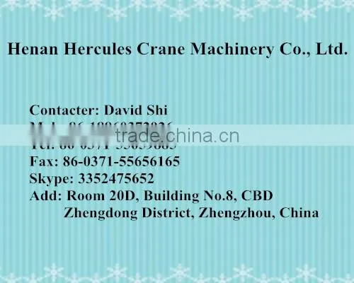 High Duty Electric Double Girder EOT Bridge Crane Manufacturer In China