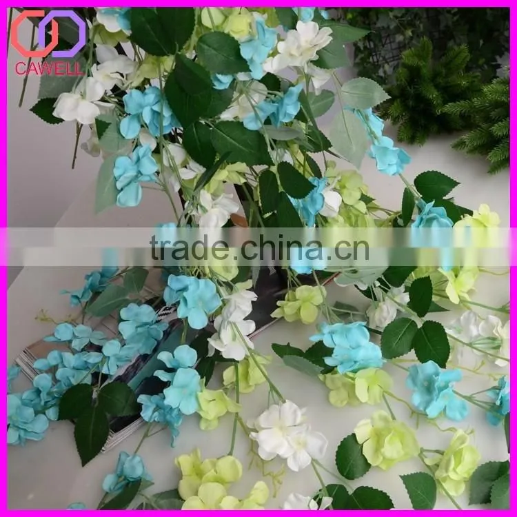 decorative artificial hydrangea garland hydrangea wreath