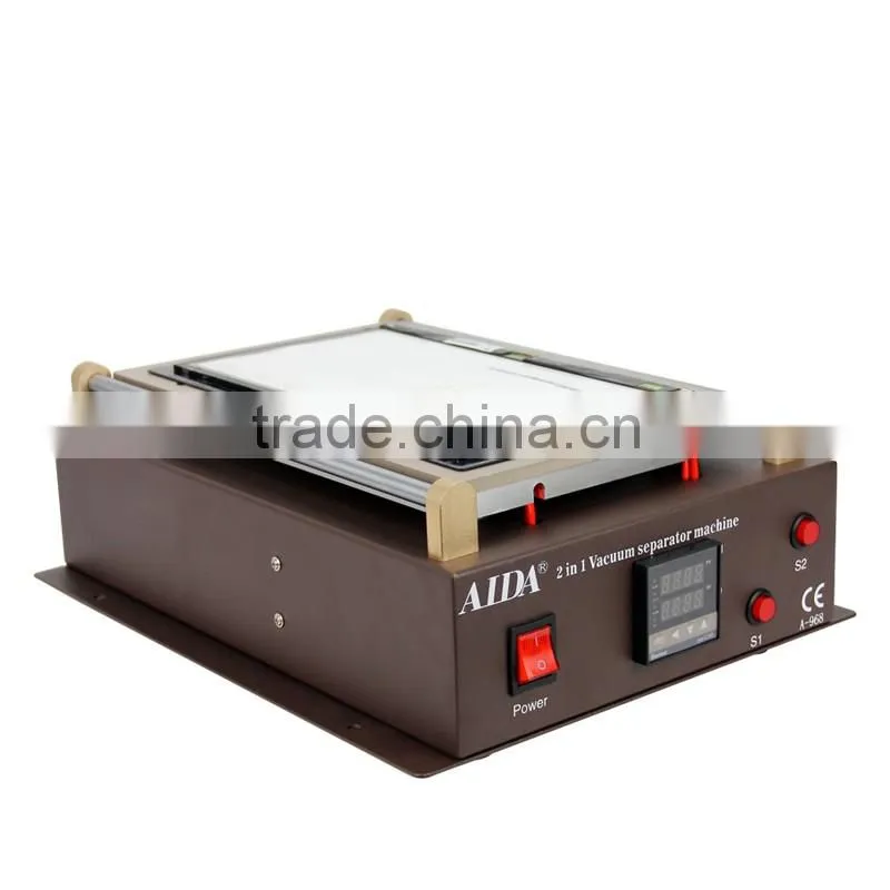 Universal Built- in Vuccum LCD seperator of refurbish Machine AIDA A968, Lcd Seperate Repair Machine