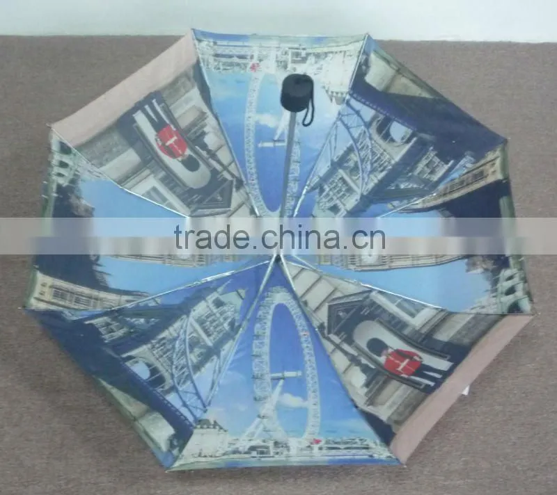 Heat transfer printing umbrella