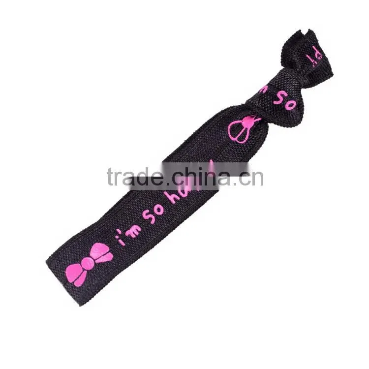 Designer classical multicolor hair ties