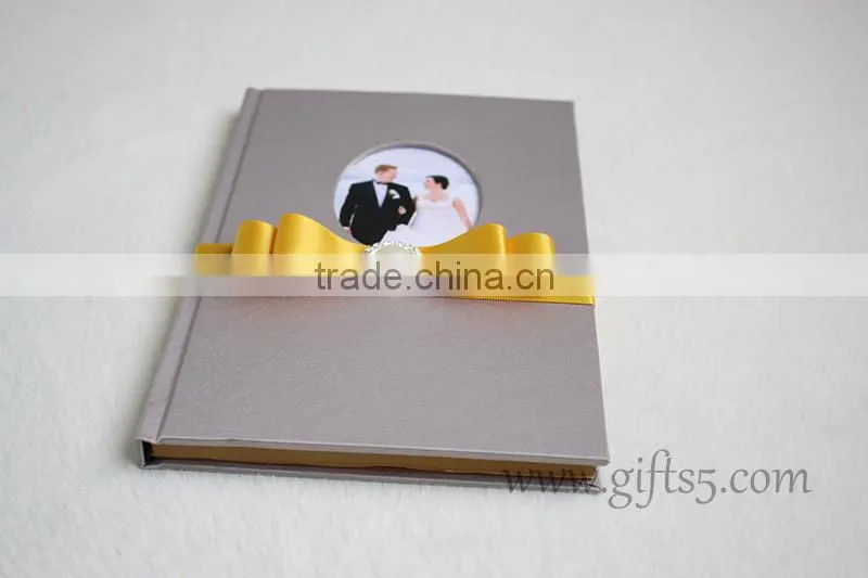 Wedding book made in handmade