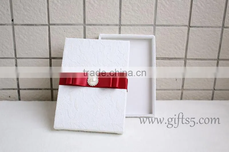Wholesale Wedding Invitations Favor Gift Box with ribbon