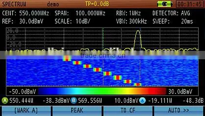 DS2500Q,Digital handheld catv/qam analyzer