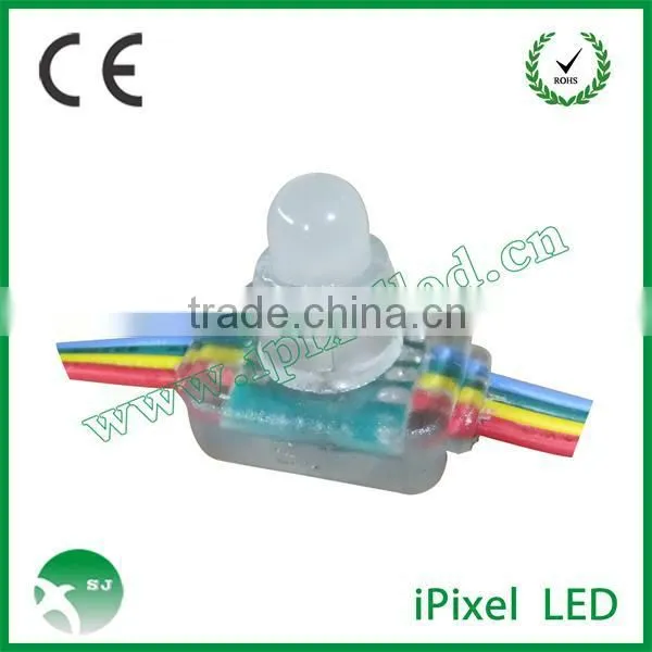 12mm diffused flat digital RGB led pixels ws2801