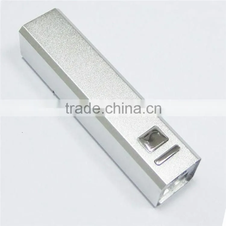 Aluminum alloy promotional power banks 2200mah