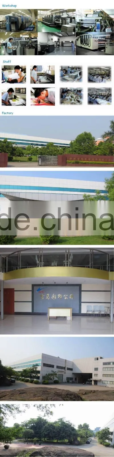 Offset printing colour corrugated box