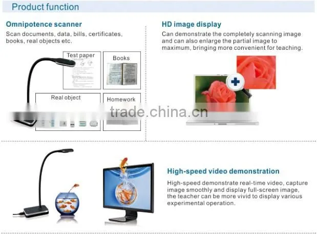 Mini printer scanner 5 megapixel Shooting Mode Scanner Intelligent management software S510-A3