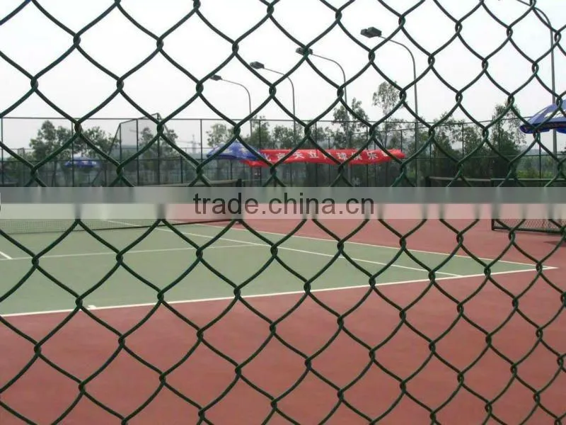 used pvc coated chain link fence for sale factory price standard weight