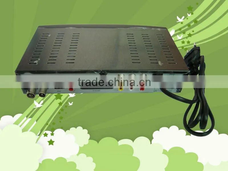 H2.64 HD MPEG4 DVB-T receiver with power single ship MSD7828