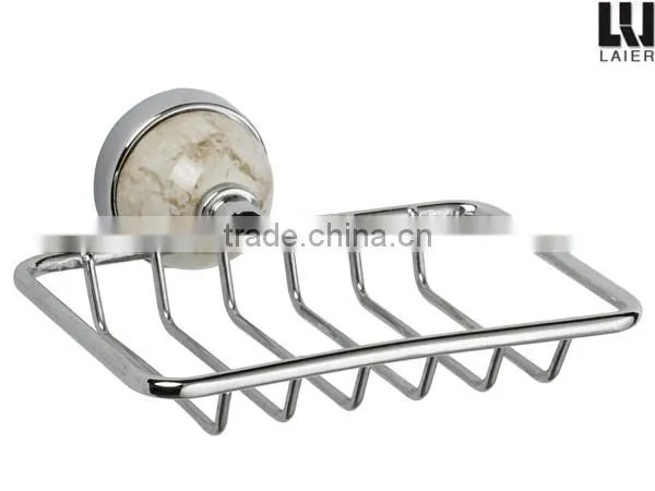 chrome ceramic bathroom accessories set soap dispenser 2438A