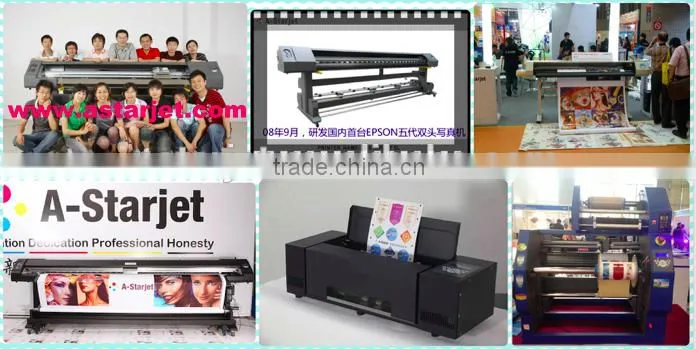A-Starjet New Arrival Hot Sale Promotion High Resolution 1440dpi UV Roll to Roll Printer
