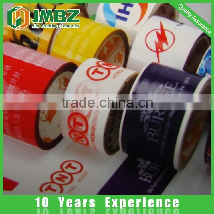 SGS and ISO9001 certificate custom BOPP packing tape