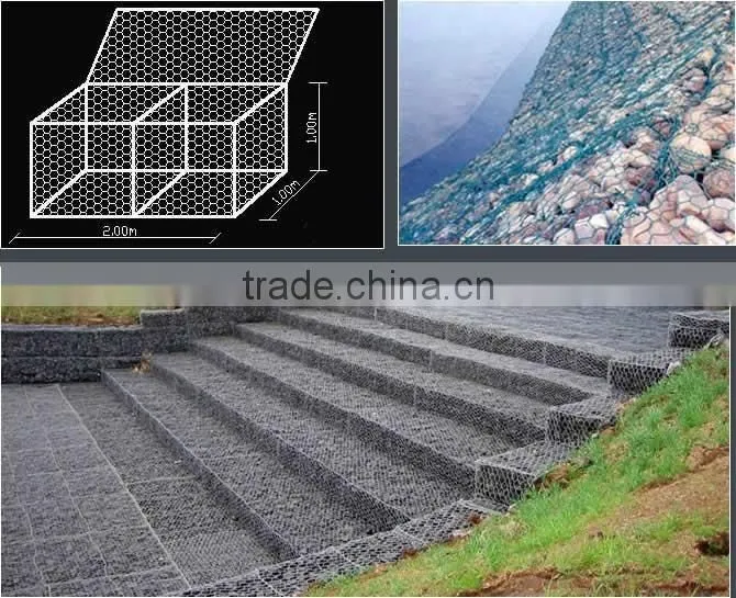 competitive price galvanized gabion mesh/welded gabion box/gabion