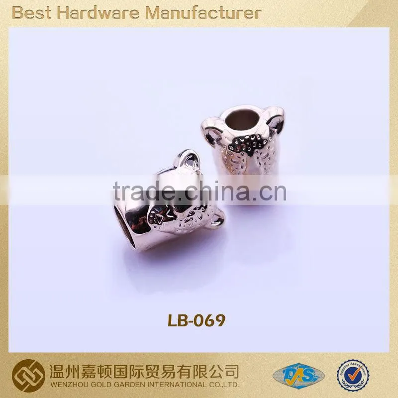 metal Cord End fashion designs customized/ drawstring cord lock