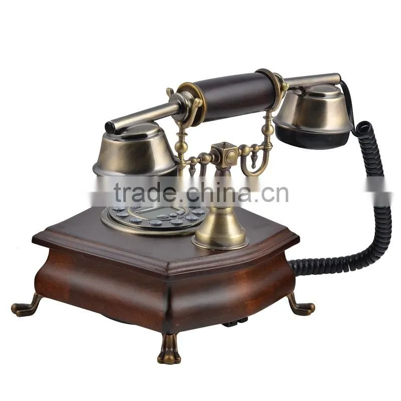 Retro telephone corded retro telephone set basic function telephone set for the best gift