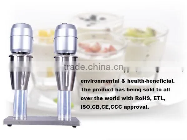 stainless steel two kinds of automatic milk shake making machine