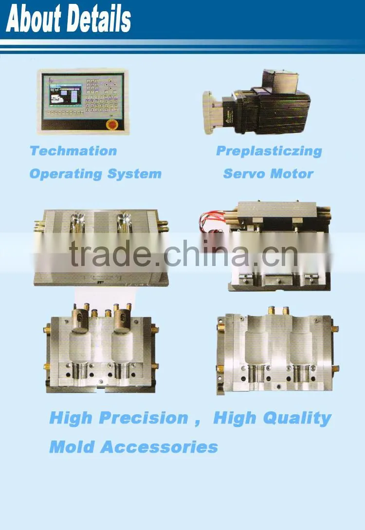 High Speed Injection Blow Molding Machine For Medical Bottle