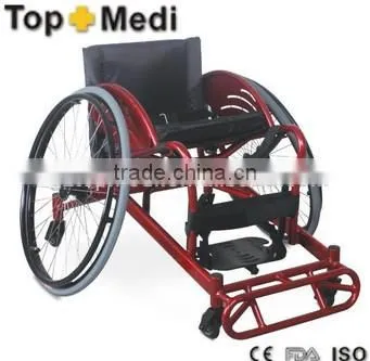 Sports and leisure Rugby Wheelchair for Disabled People/Silla de ruedas deportiva para los discapacitados