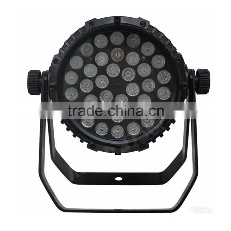 36*3w led outdoor par light for stage decoration waterproof led par light