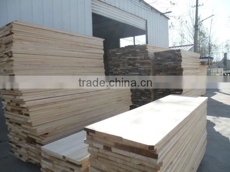 solid paulownia wood cutting board