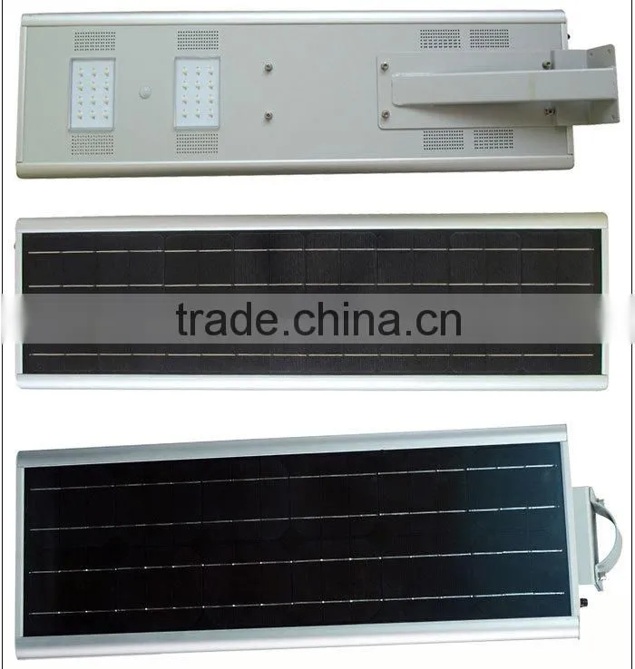 New Product!!!With Sensor Control Energy Saving Bridgelux 40W All In One Solar LED StreetLamp