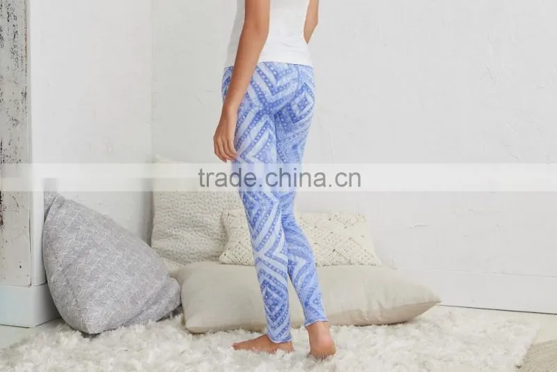 Women yoga sport sublimation brazilian yoga pants sex leggings pants