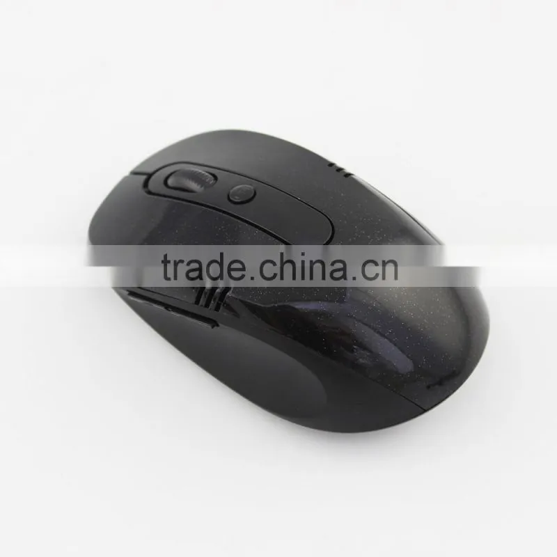 Black new brand 2.4g wireless gaming learn mouse
