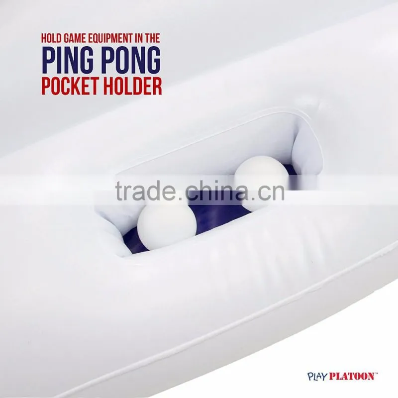 Inflatable Pool Pong Raft 6ft - Portable Pong Surface by Red Cup Pong