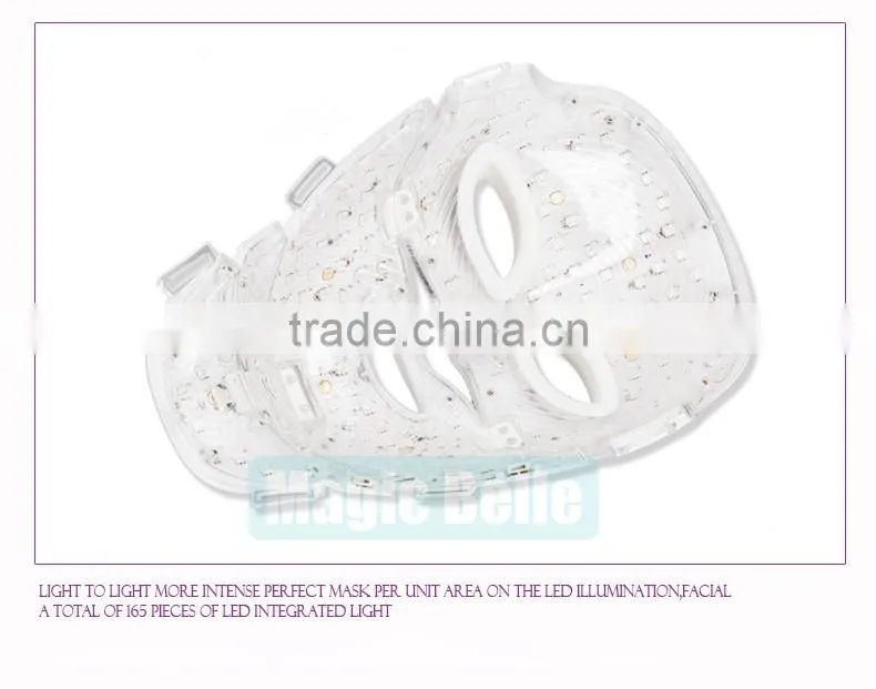 Non invasive led beauty light mask Facial LED PDT pdt beauty machine in alibaba