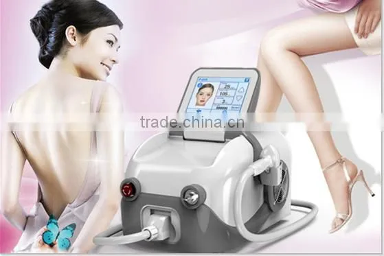 Portable big spot size 12*23mm diode laser hair removal 808 nm machine with high power and good effect